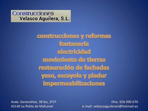 Construcciones Velasco-Aguilera, S.L.