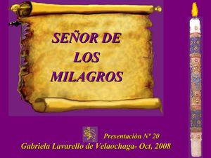 Senor De Los Milagros 2008 Nc2ba 20