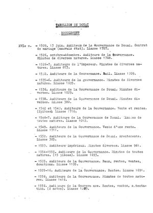 Tabellion Douai - AD59