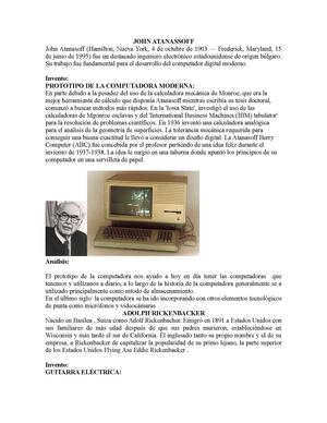 Inventos E Inventores En La Historia