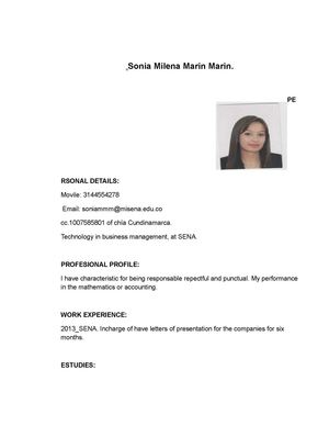 Curriculum Vitae
