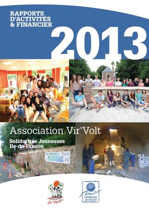 Rapports d'activités et financier 2013