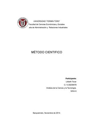 Metodo Cientifico