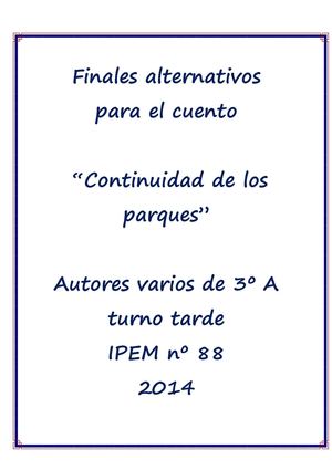 Finales Alternativos
