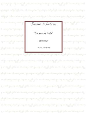 Diario Literario - "Un mar de tinta"
