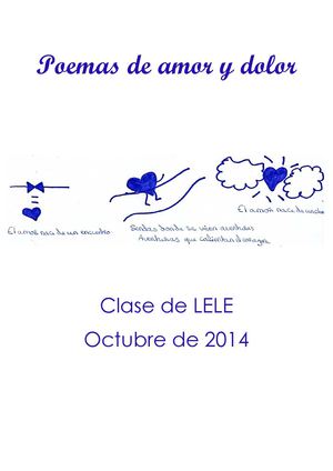 Poemas De Amor Y Dolor