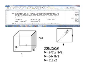 Ejercicios de Prismas