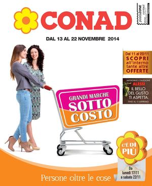 Volantino Conad Trentino Dal 13 Al 22 Novembre