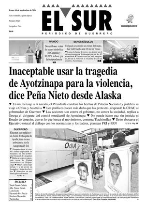 El Sur Lunes 10112014