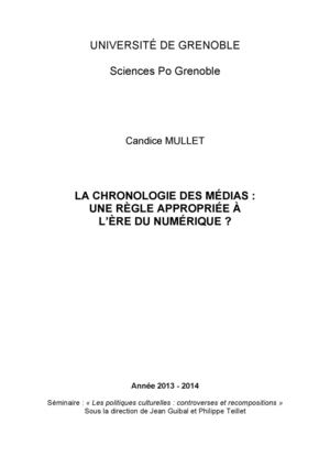 La chronologie des médias : une règle appropriée à l'ère du numérique ?