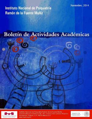Boletín de Actividades Académicas INPRFM, 05 de noviembre