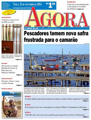 Jornal Agora - Edição 10992 - 11 de novembro de 2014