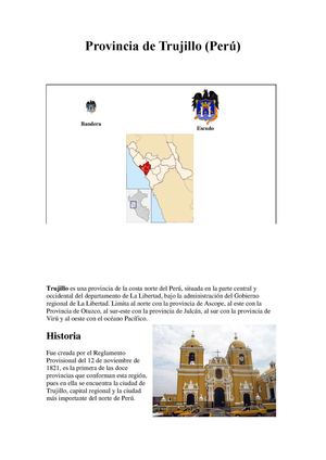 Provincia De Trujillo