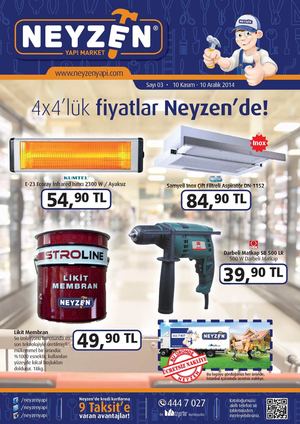 Neyzen Yapi Kasim Insert Baski