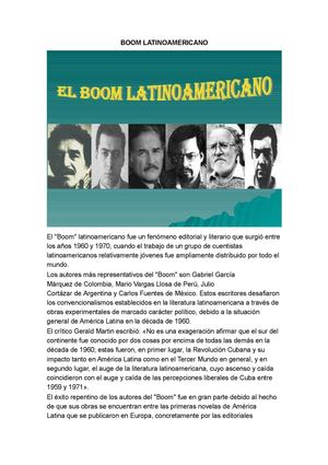 Boom Latinoamericano