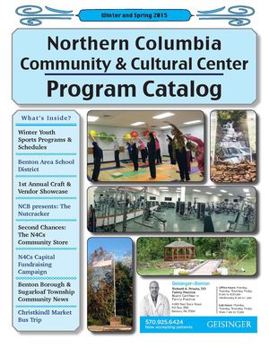 N4Cs 2015 Winter and Spring Program Catalog