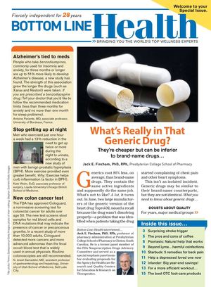 Bottom Line Health Free Issue