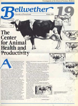 Bellwether 19, Winter 1986