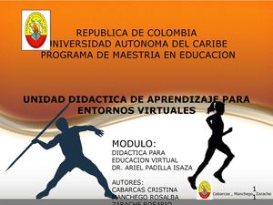 Unidad Didáctica Del Atletismo