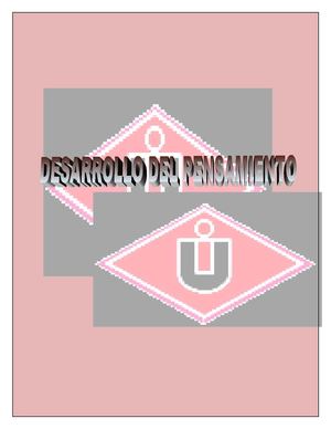 Desarrollo Del Pensamiento