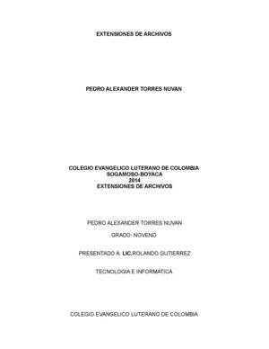 Extensiones De Archivos