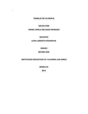 TEORÍA DEL CONOCIMIENTO