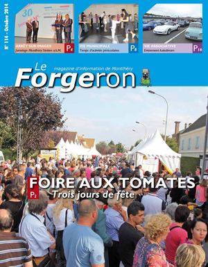 Le Forgeron n°114-Octobre 2014 Magazine municipal de Montlhéry