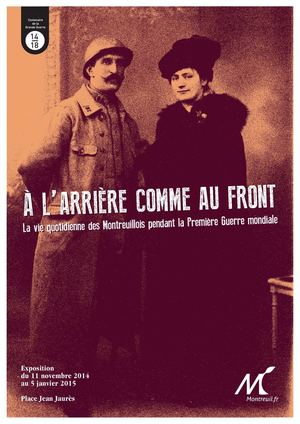 Brochure de l'exposition "A l'arrière comme au Front"
