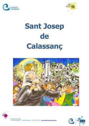 Sant Josep De Calassanç