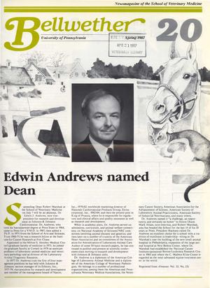 Bellwether 20, Spring 1987