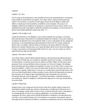 Capitulos Resumen