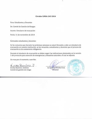 Simulacro De Emergencia