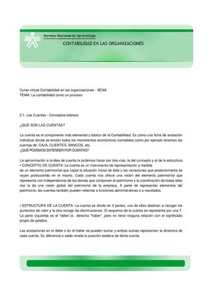 2 1 Las Cuentas Conceptos Basicos