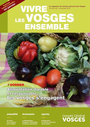 Vivre les Vosges Ensemble ! numéro 49 / novembre 2014