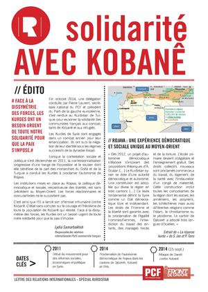 PCF - LRI spécial Kurdistan