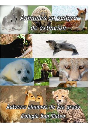 2014 Animales En Peligro De Extinción 3er Grado San Mateo