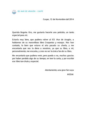 Carta De Solicitud 2