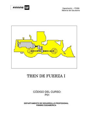 Tren De Fuerza Finning Cat