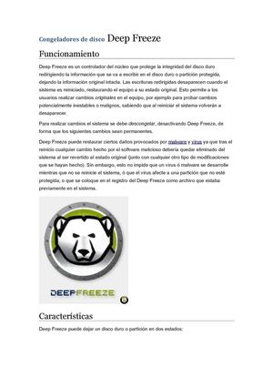 Congeladores De Disco Deep Freeze