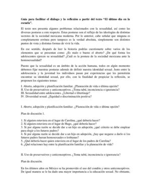 B Sexualidad 5 Plan