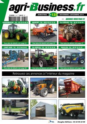 AGRI BUSINESS N°135 - NOVEMBRE/DÉCEMBRE 2014