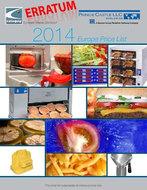 Erratum Catequip Princecastle Tarif2014