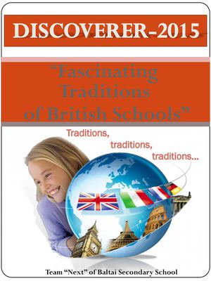 “Fascinating Traditions  of British Schools”