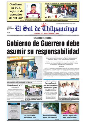 El Sol de Chilpancingo 15 Noviembre 2014