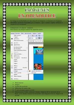 Imagenes Open Office Writer