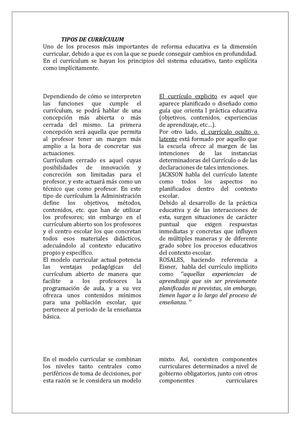 Currículum Cerrado O Currículum Abierto1