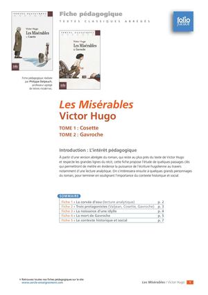 Fiche Miserables