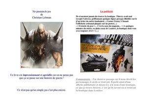 2 Mini Livres No Pasaran Le Jeu