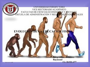 Evolucion de la Educación Física