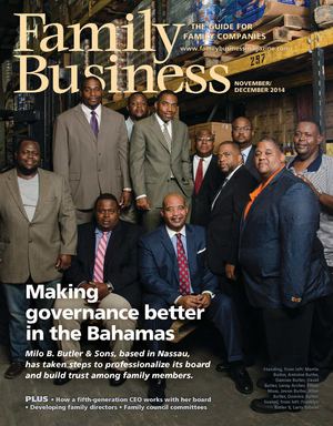 Family Business Magazine — November/December 2014